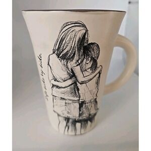 New Hallmark Side By Side Family Sisters Best Friends Coffee Cocoa Tea Mug Cup